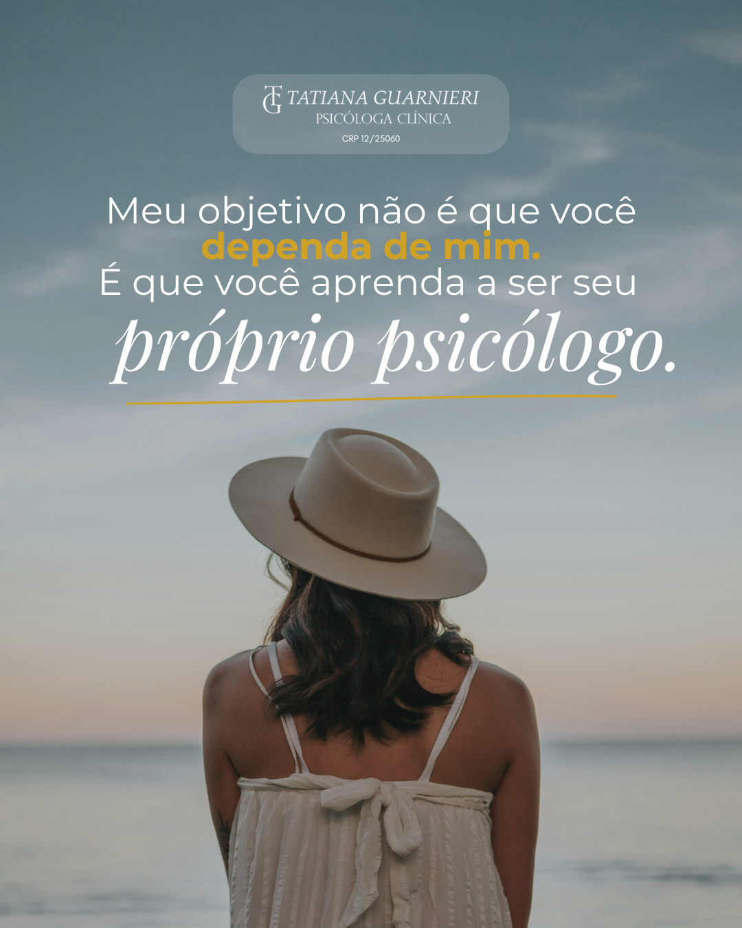 Tatiana Guarnieri - não seja tão duro
